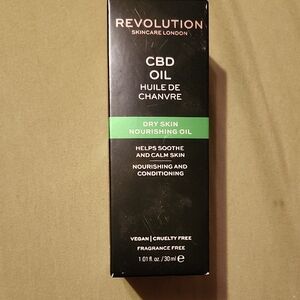 Revolution CBD Oil - Black and Green Packaging